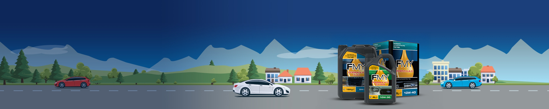 Fmy Binek ve Hafif Ticari Araç Motor Yağları
